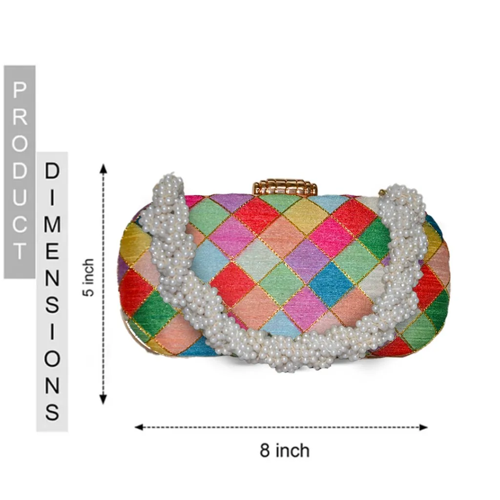 Anara Capsule Clutch | Multicolor