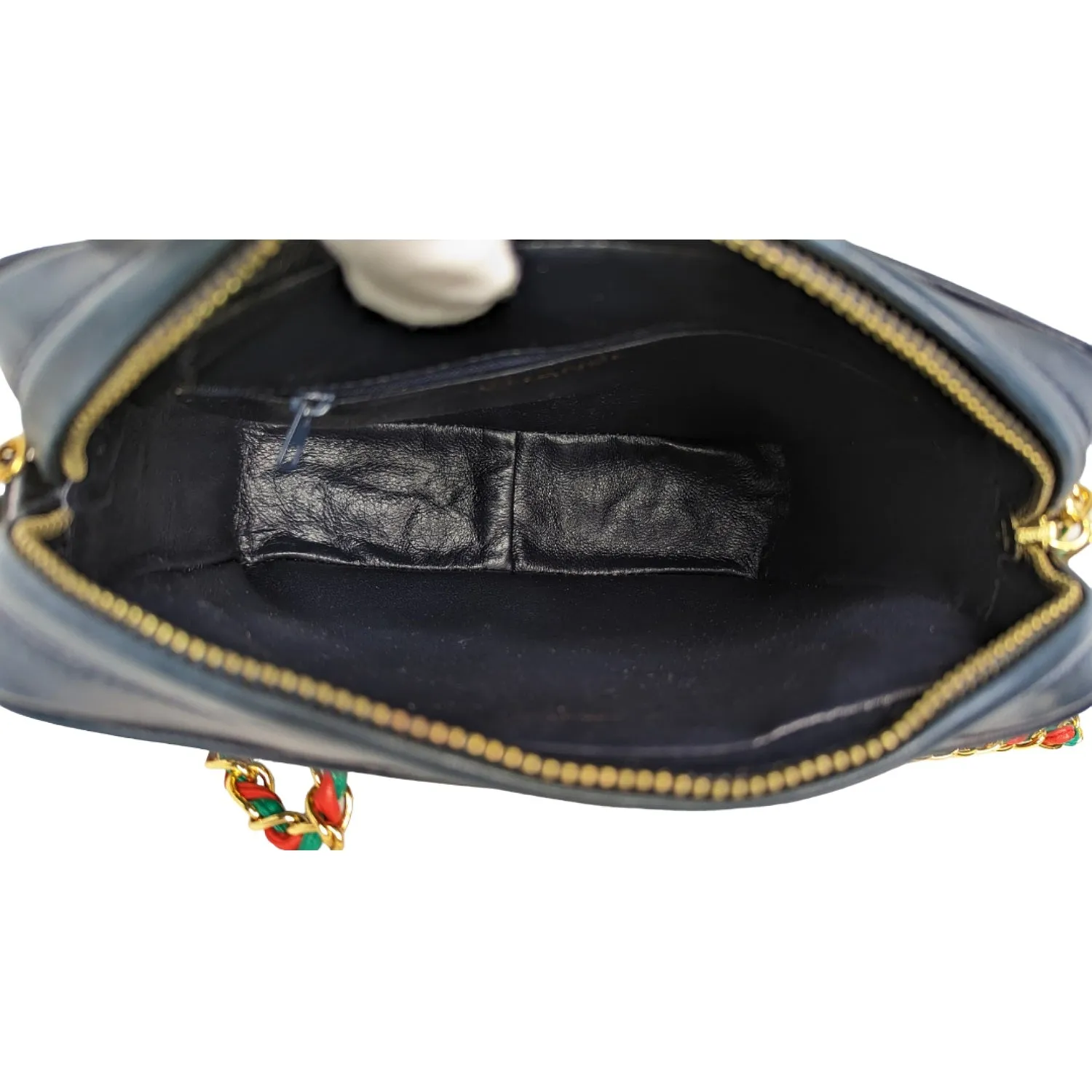 Chanel bag Vintage Harlequin Tassel Camera Shoulder Bag