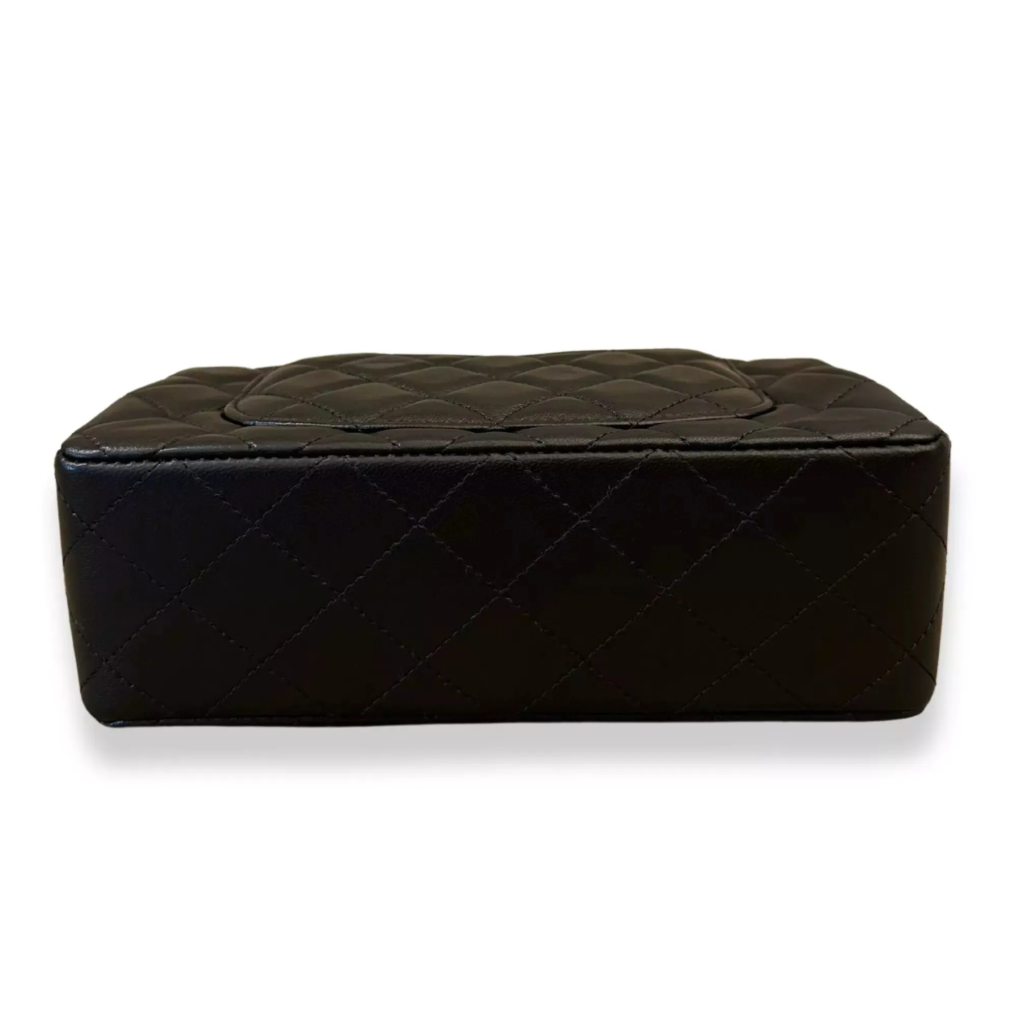 CHANEL BLACK SMALL CLASSIC FLAP BAG