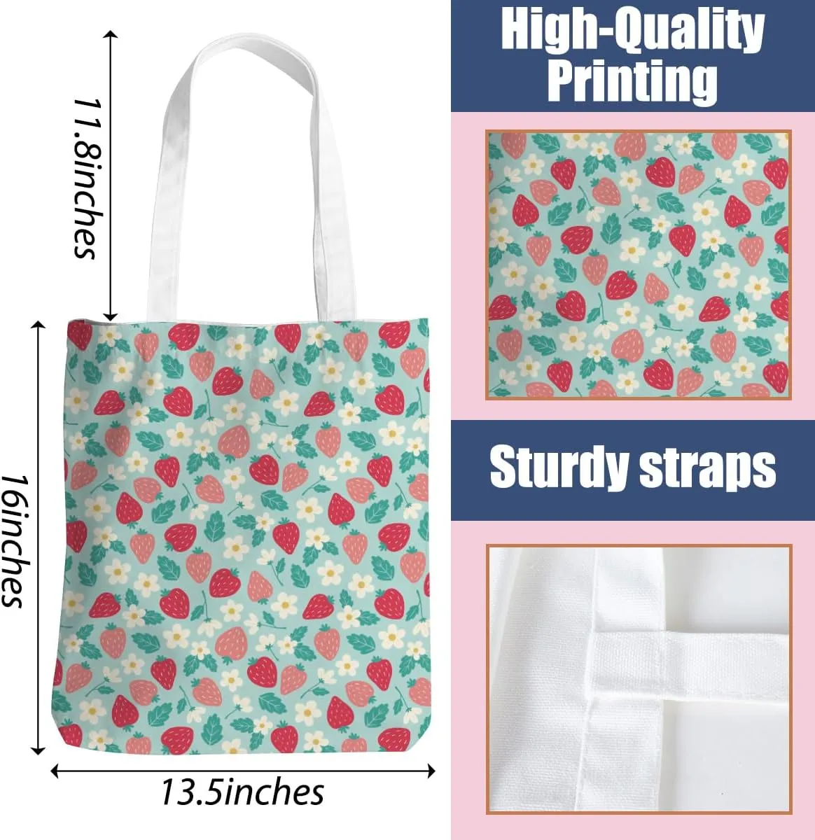 Checkered Tote Bag for Women Girls Friend Sister Vintage Plaid Beach Bag Classic Checkerboard Reusable Grocery Bags