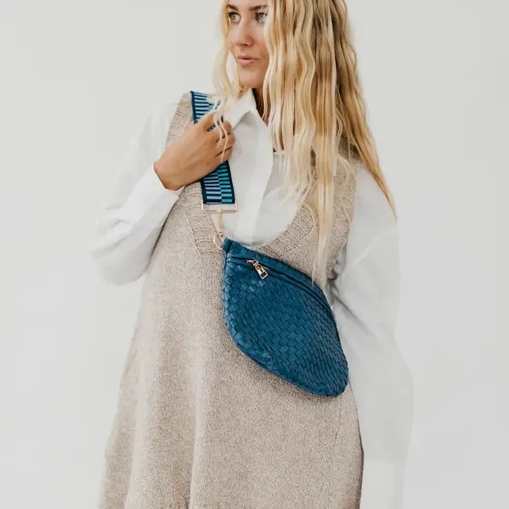 Claire Woven Bum Bag