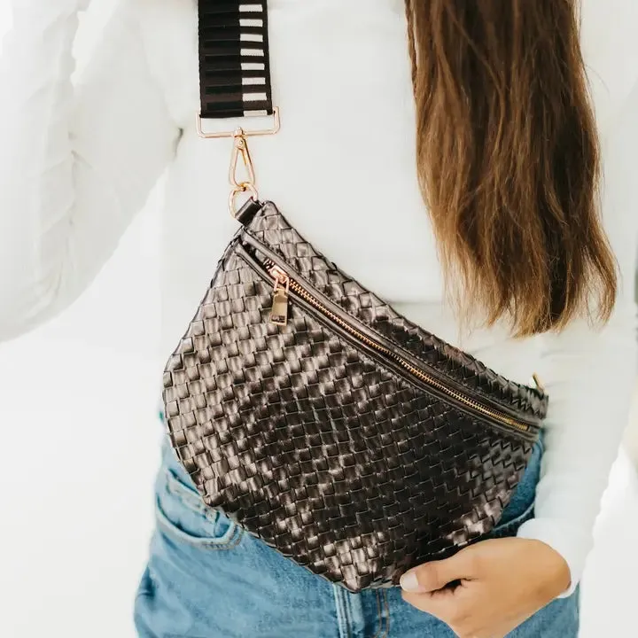 Claire Woven Bum Bag
