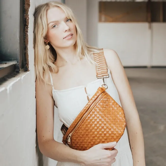 Claire Woven Bum Bag