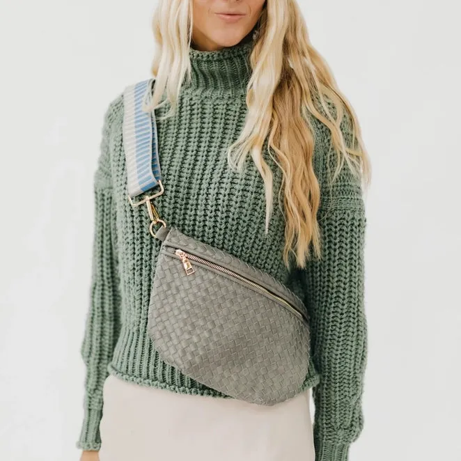 Claire Woven Bum Bag