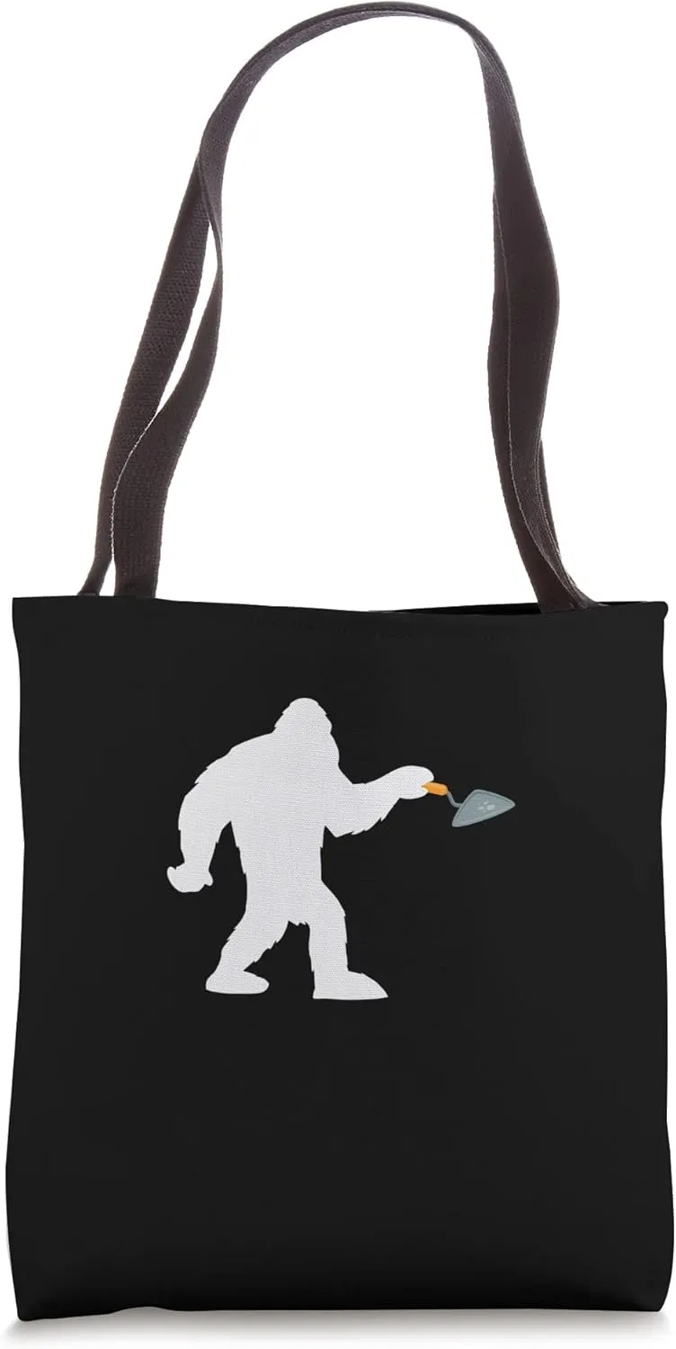 Concrete Finisher Bigfoot Concrete Finisher Cement Worker Tote Bag