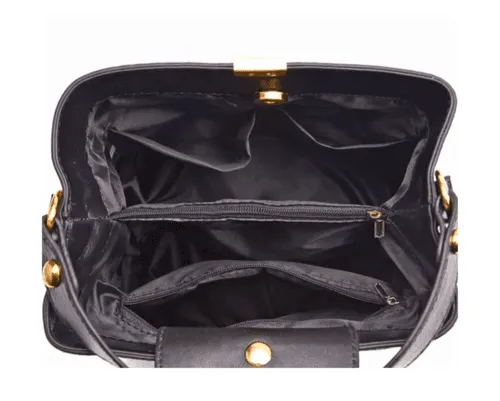 Crocodile-Embossed Bucket Bag