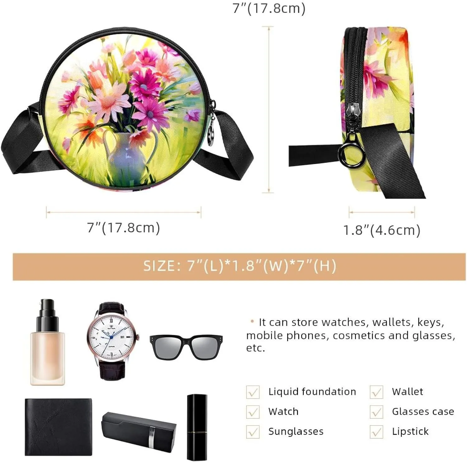 Crossbody Bags for Women,Crossbody Bag Men,Small Sling Bag,Crossbody Purse