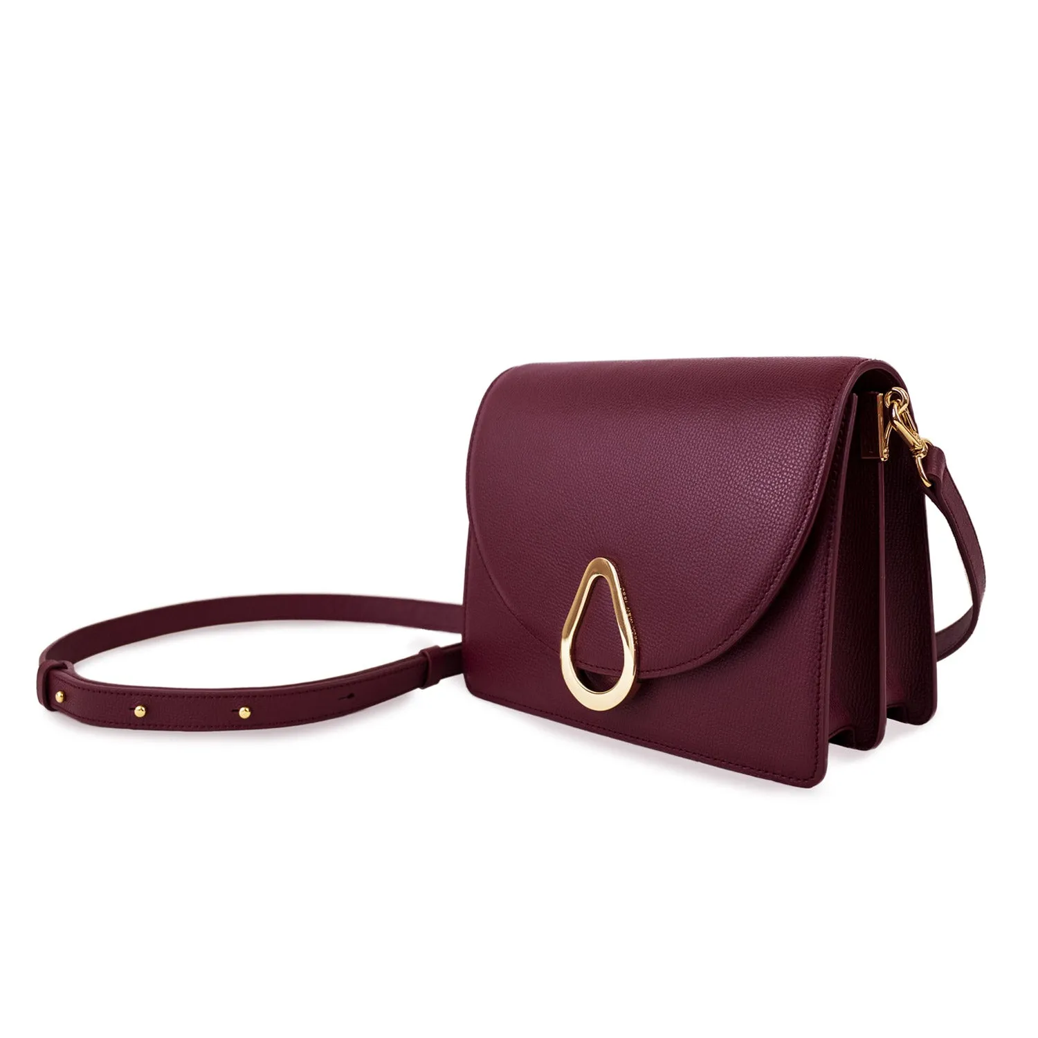 DAHLIA CROSSBODY - BURGUNDY