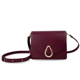 DAHLIA CROSSBODY - BURGUNDY