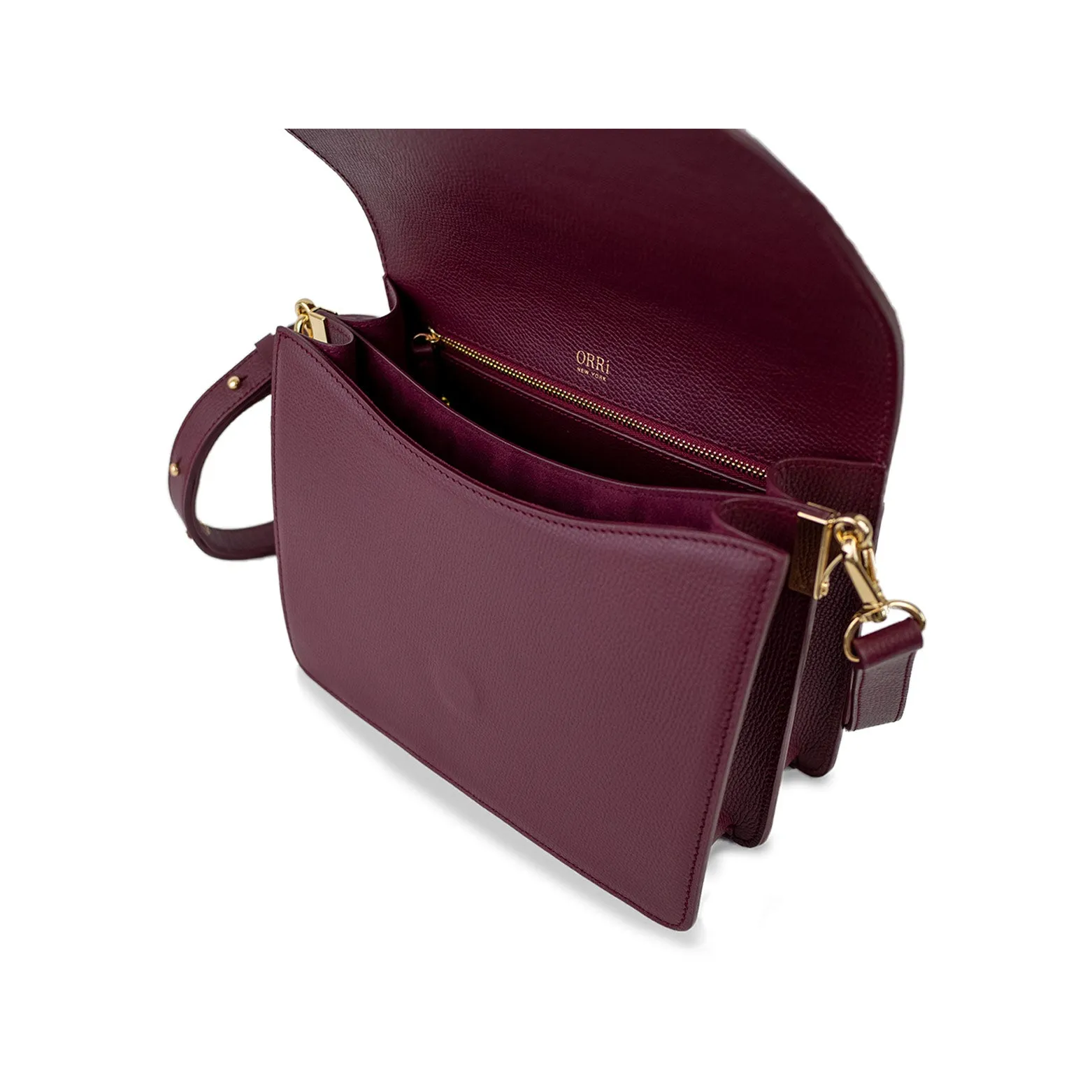 DAHLIA CROSSBODY - BURGUNDY