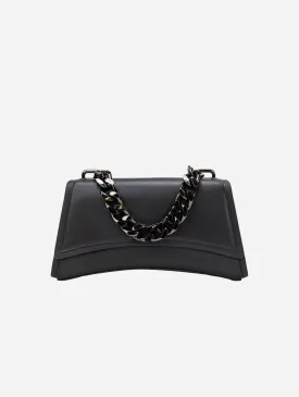 Dharma Vegan Cactus Leather Crossbody | Matte Black