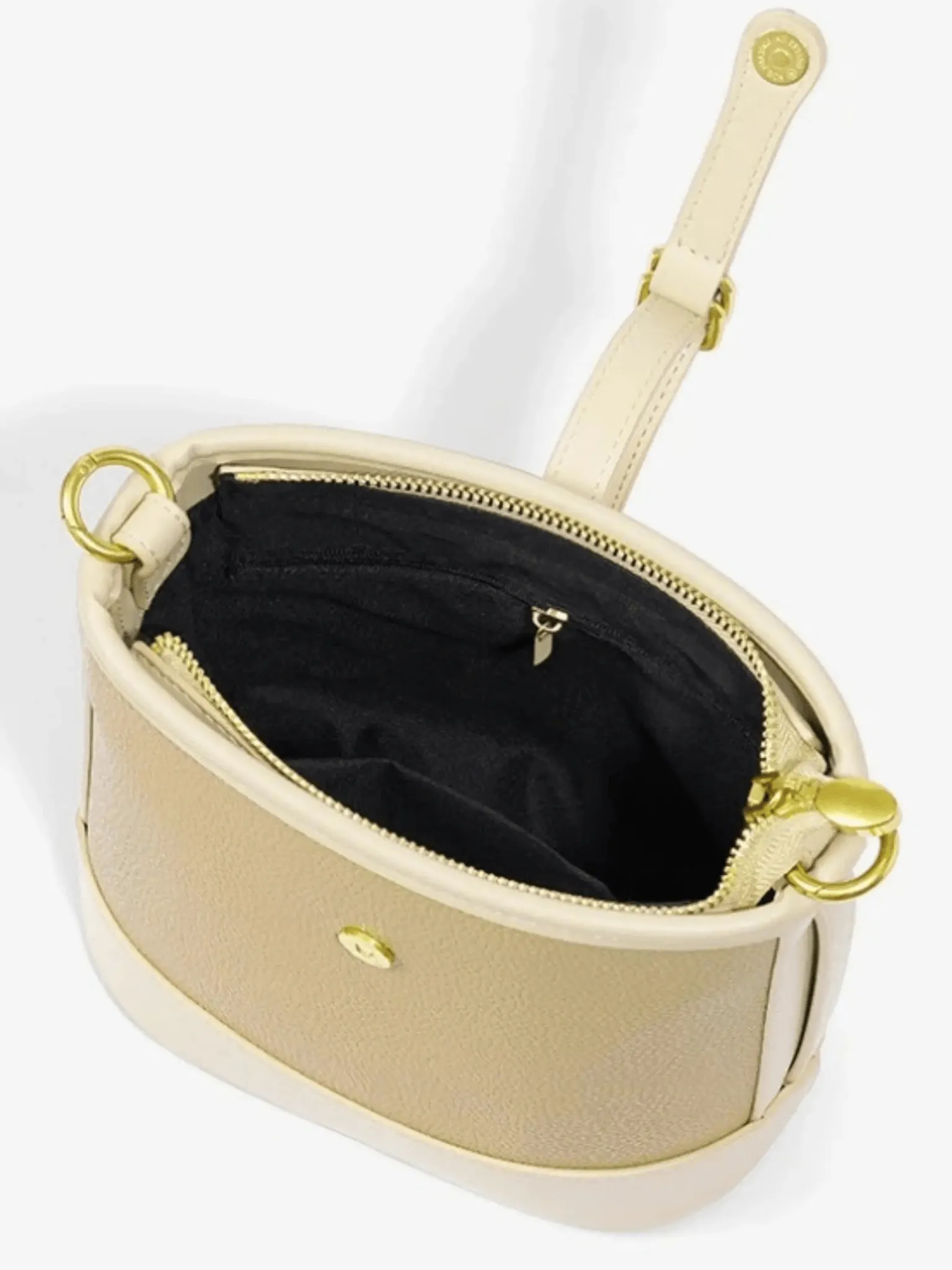 Emilia | Two-Tone Bucket Bag