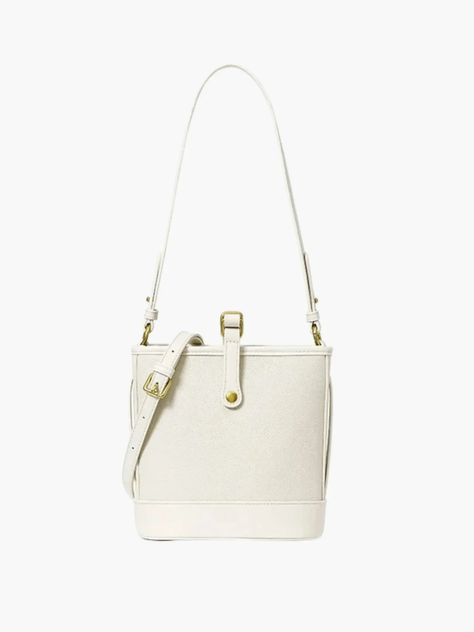Emilia | Two-Tone Bucket Bag
