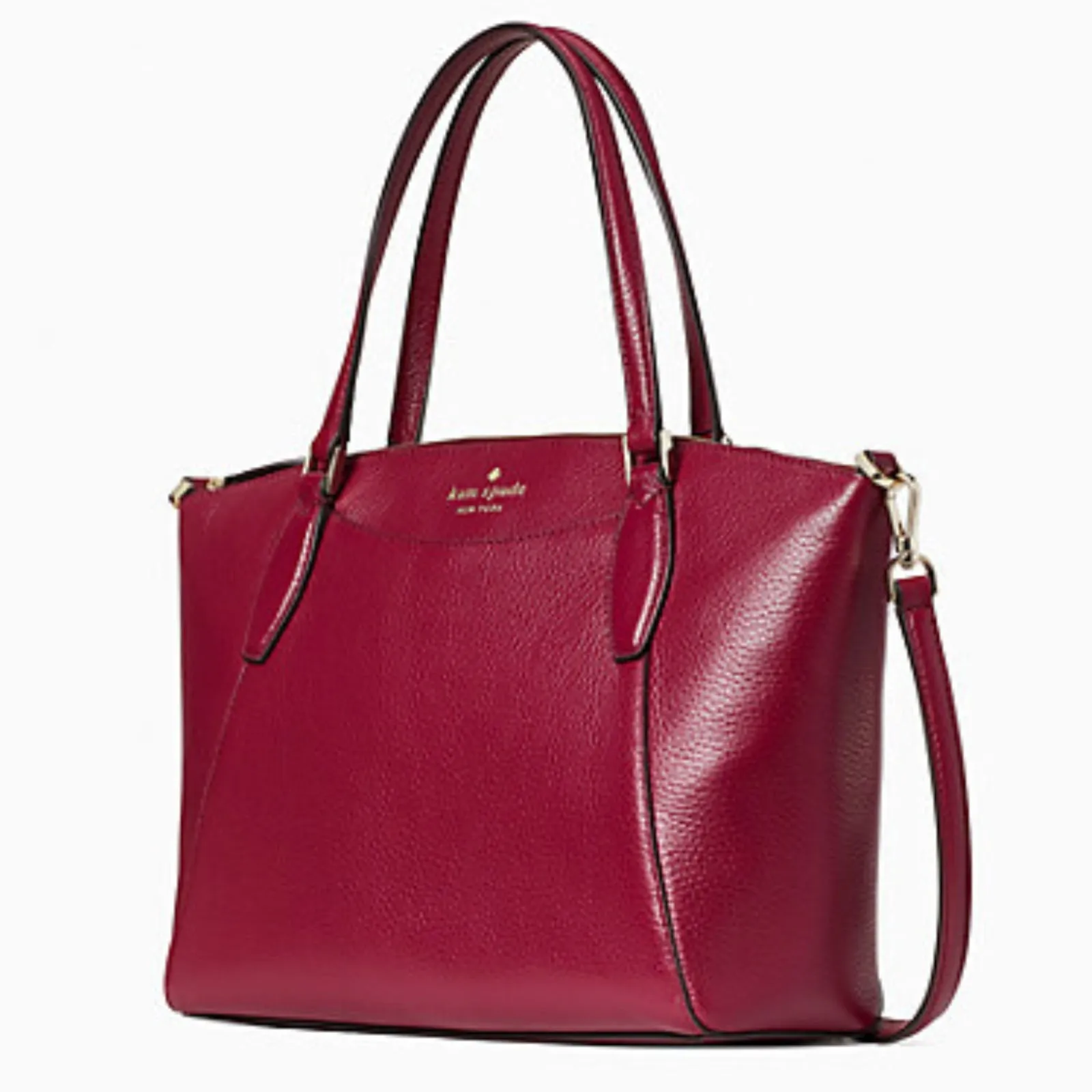 Kate Spade Women's Monica Leather Satchel Crossbody Bag