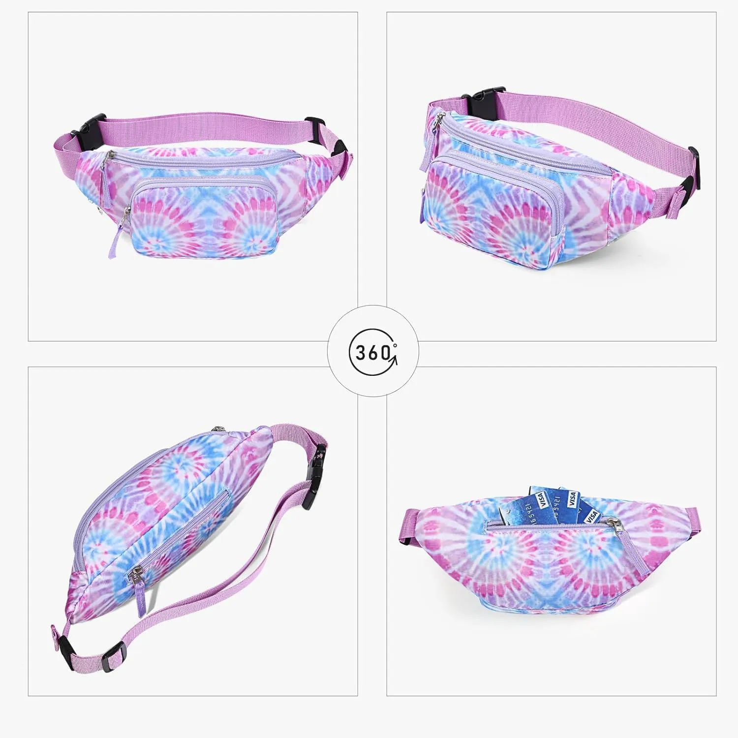 Kids Fanny Pack for Girls, Cute Waist Bag for Cute Girls Gifts