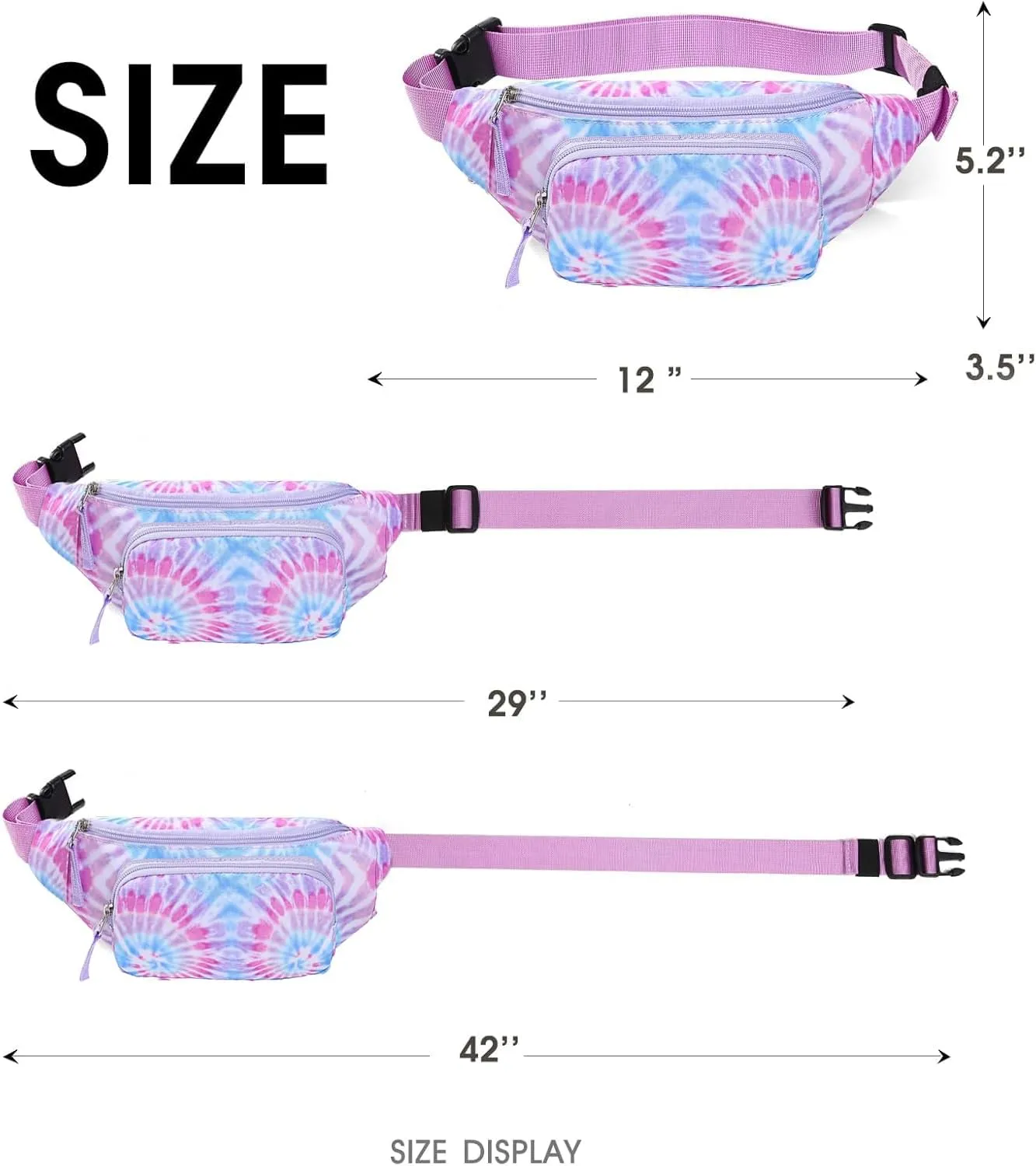 Kids Fanny Pack for Girls, Cute Waist Bag for Cute Girls Gifts