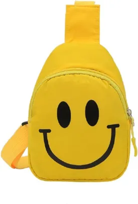 Kids Toddler Cute Funny Sling Bag Small Crossbody Shoulder Bag Chest Pack for Boys Girls Sport Travelling Hiking