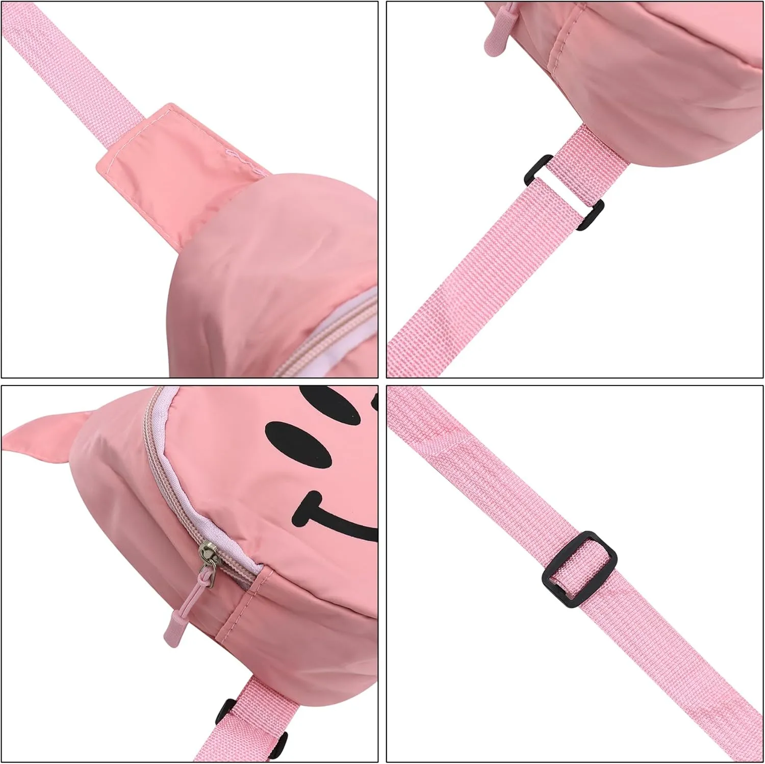 Kids Toddler Cute Funny Sling Bag Small Crossbody Shoulder Bag Chest Pack for Boys Girls Sport Travelling Hiking