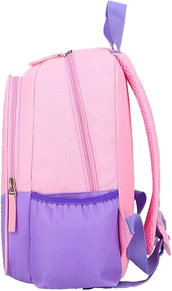 Kids Toddler Preschool Travel Backpack Cute Cartoon Daypack (Unicorn Pink and Purple)