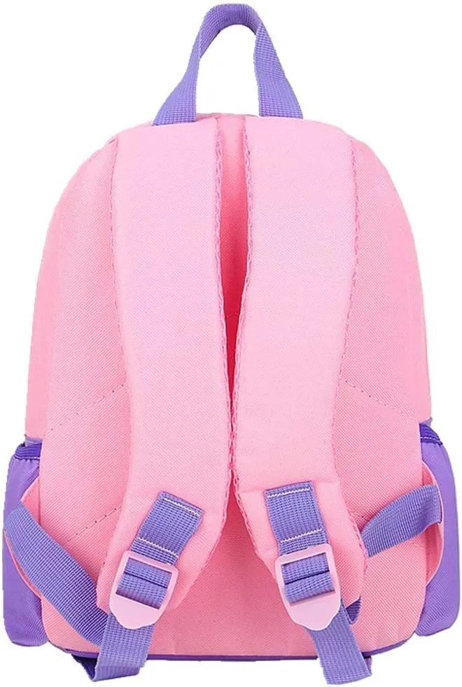 Kids Toddler Preschool Travel Backpack Cute Cartoon Daypack (Unicorn Pink and Purple)
