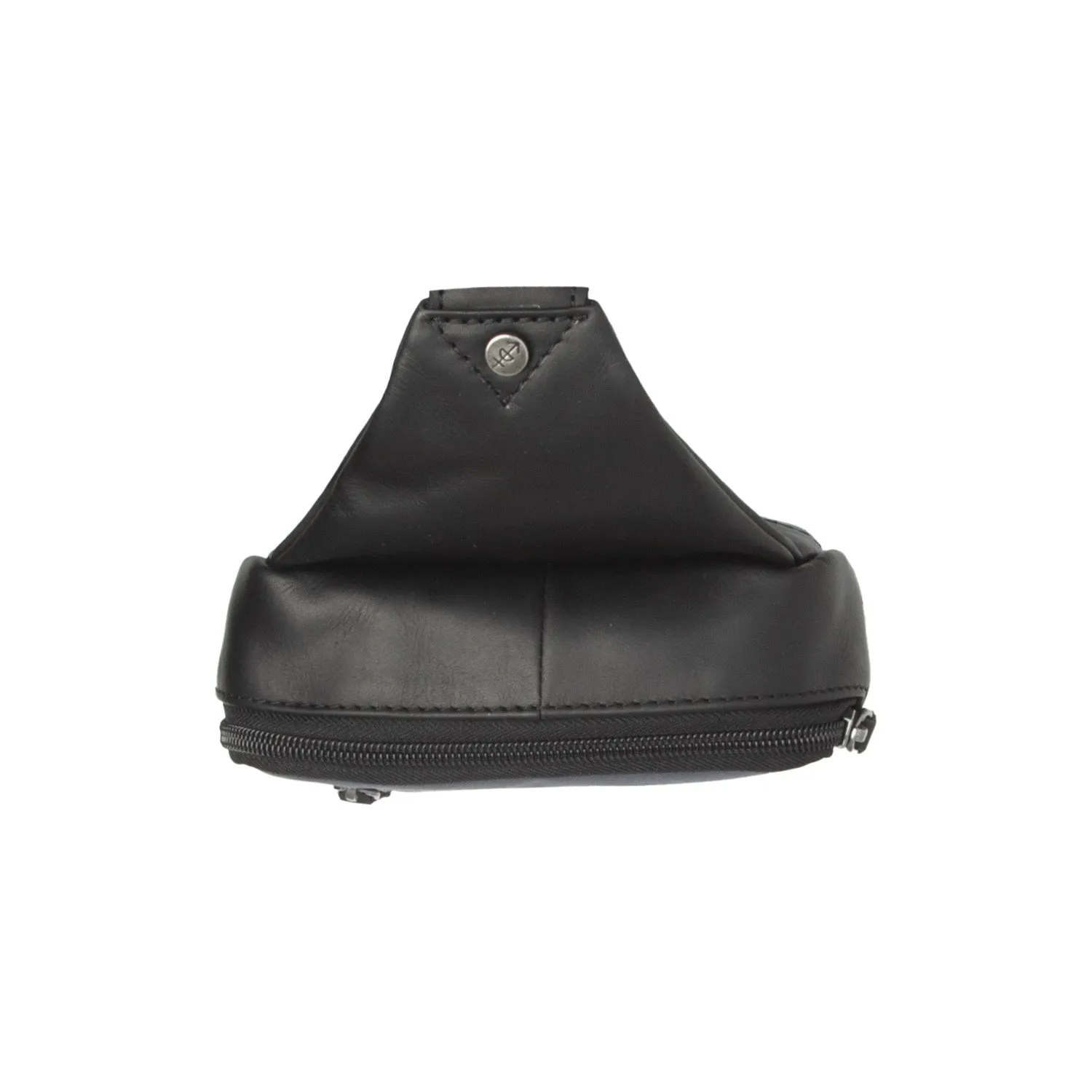 Leather Sling Bag Light Grey Salla