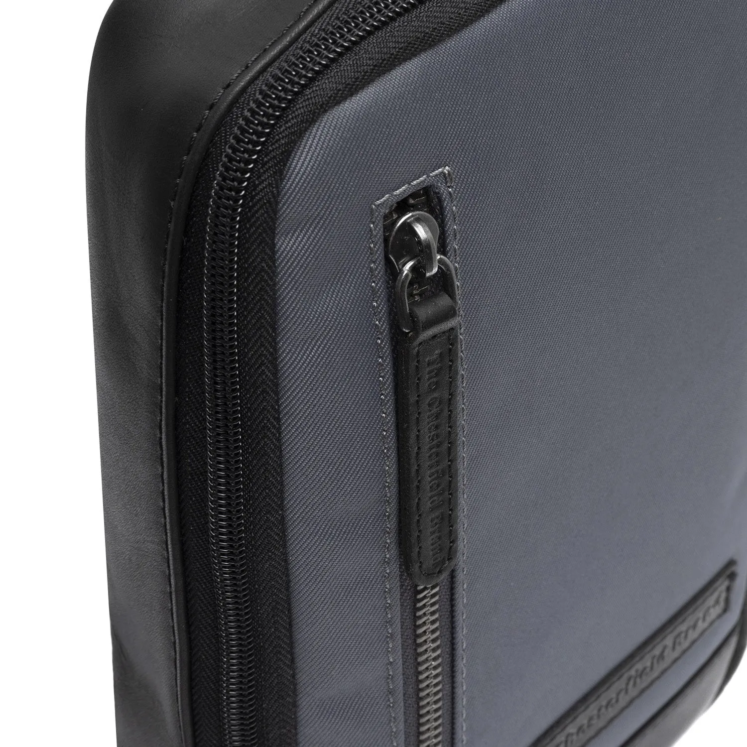 Leather Sling Bag Light Grey Salla