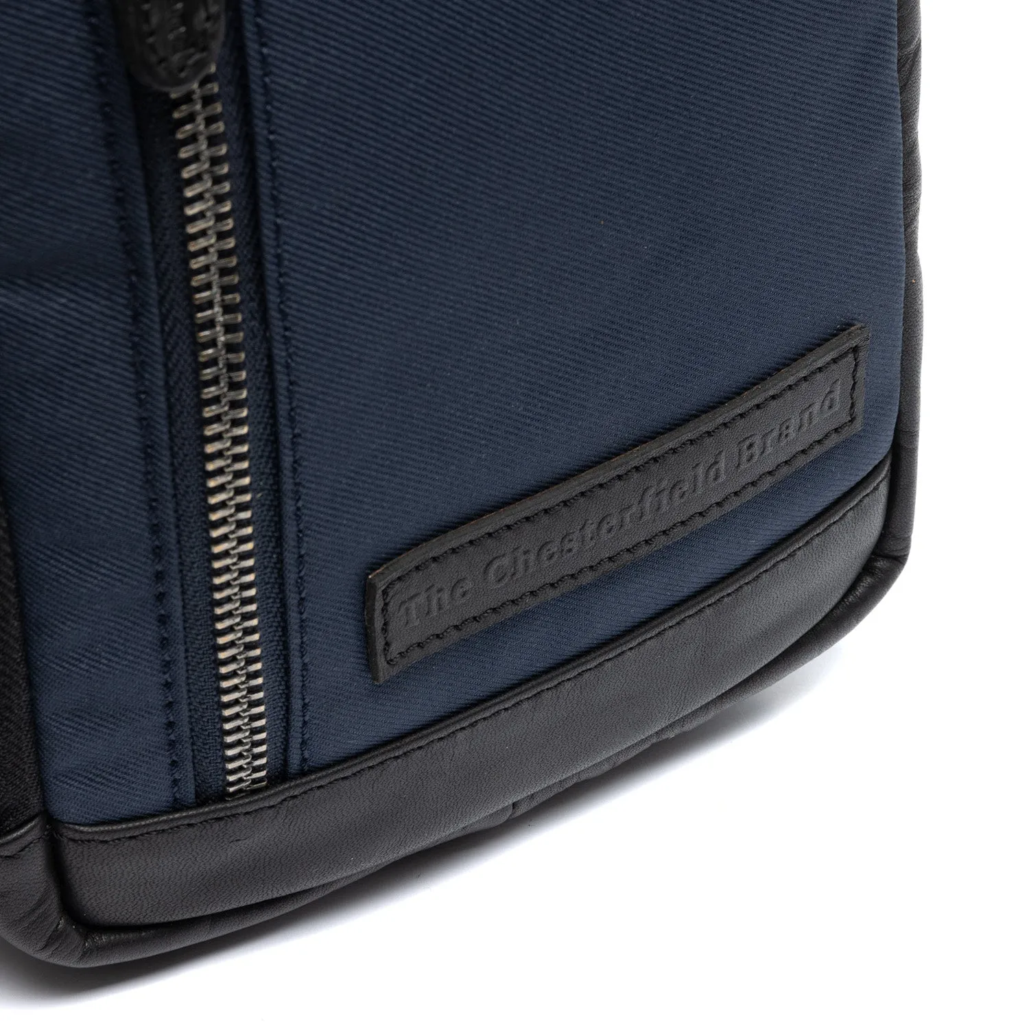 Leather Sling Bag Navy Salla