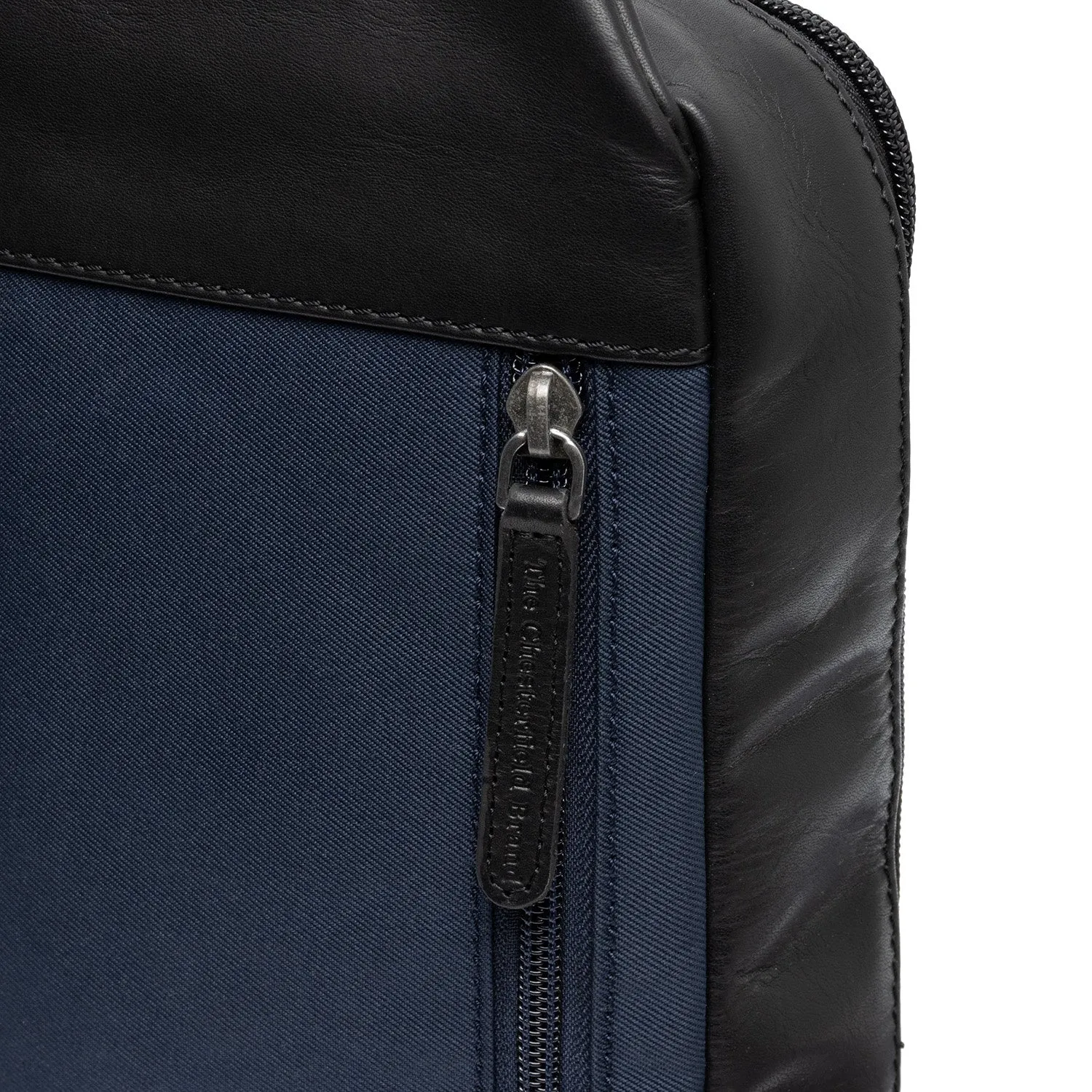 Leather Sling Bag Navy Salla