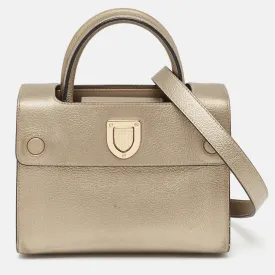 Light Gold Leather Mini Diorever Tote