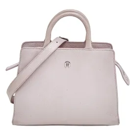 Lilac Leather Tote