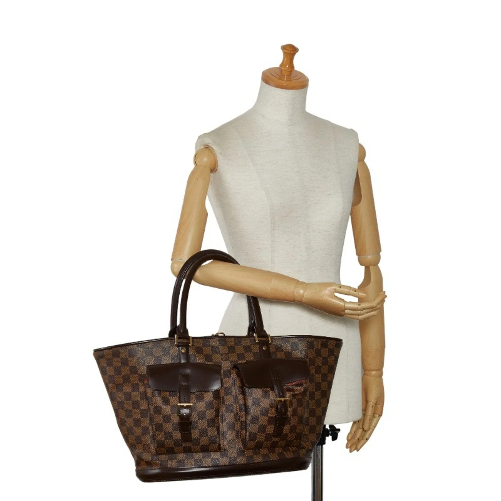 Louis Vuitton Manosque  Canvas Tote Bag ()