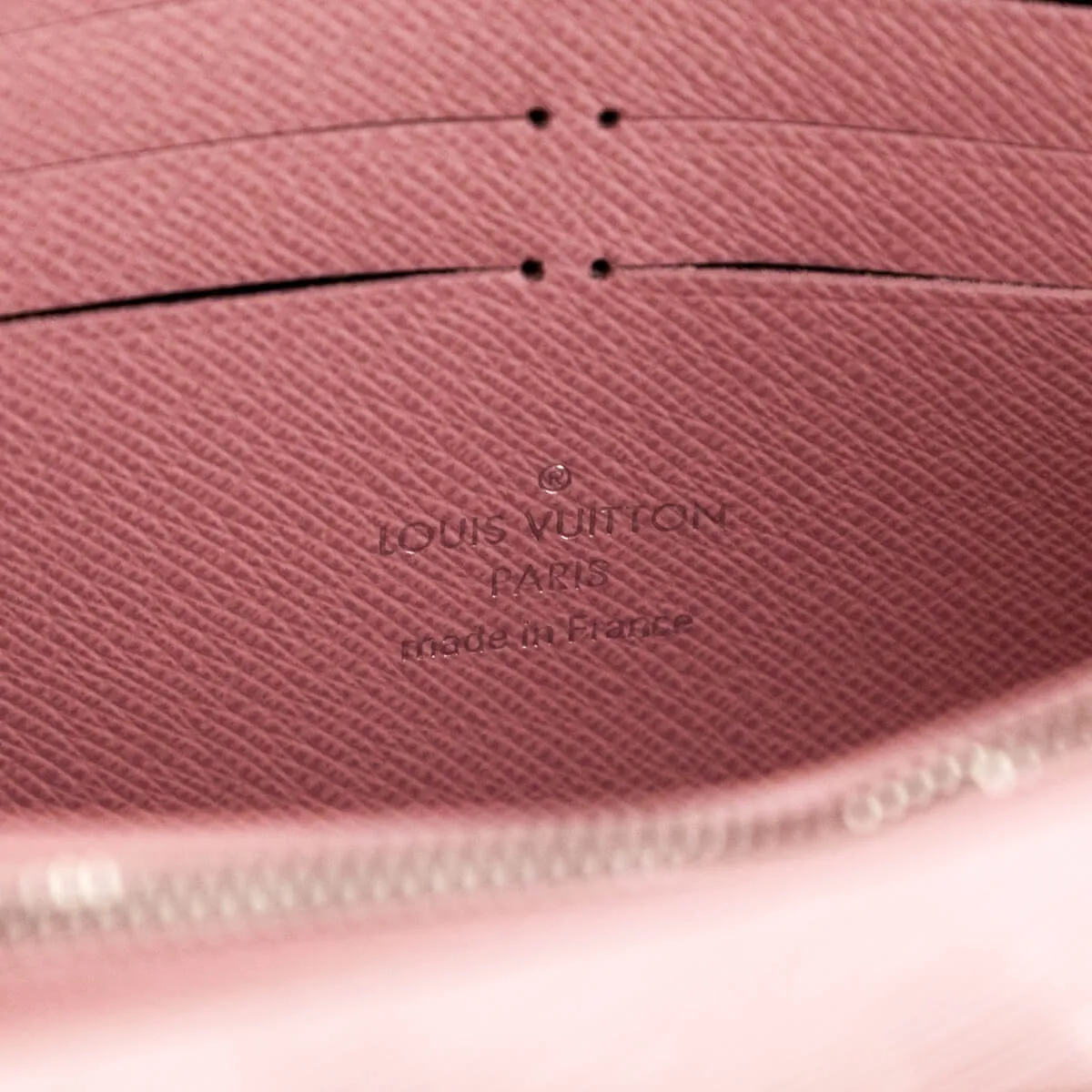 Louis Vuitton Rose Ballerine Epi Twist Belt Chain Wallet