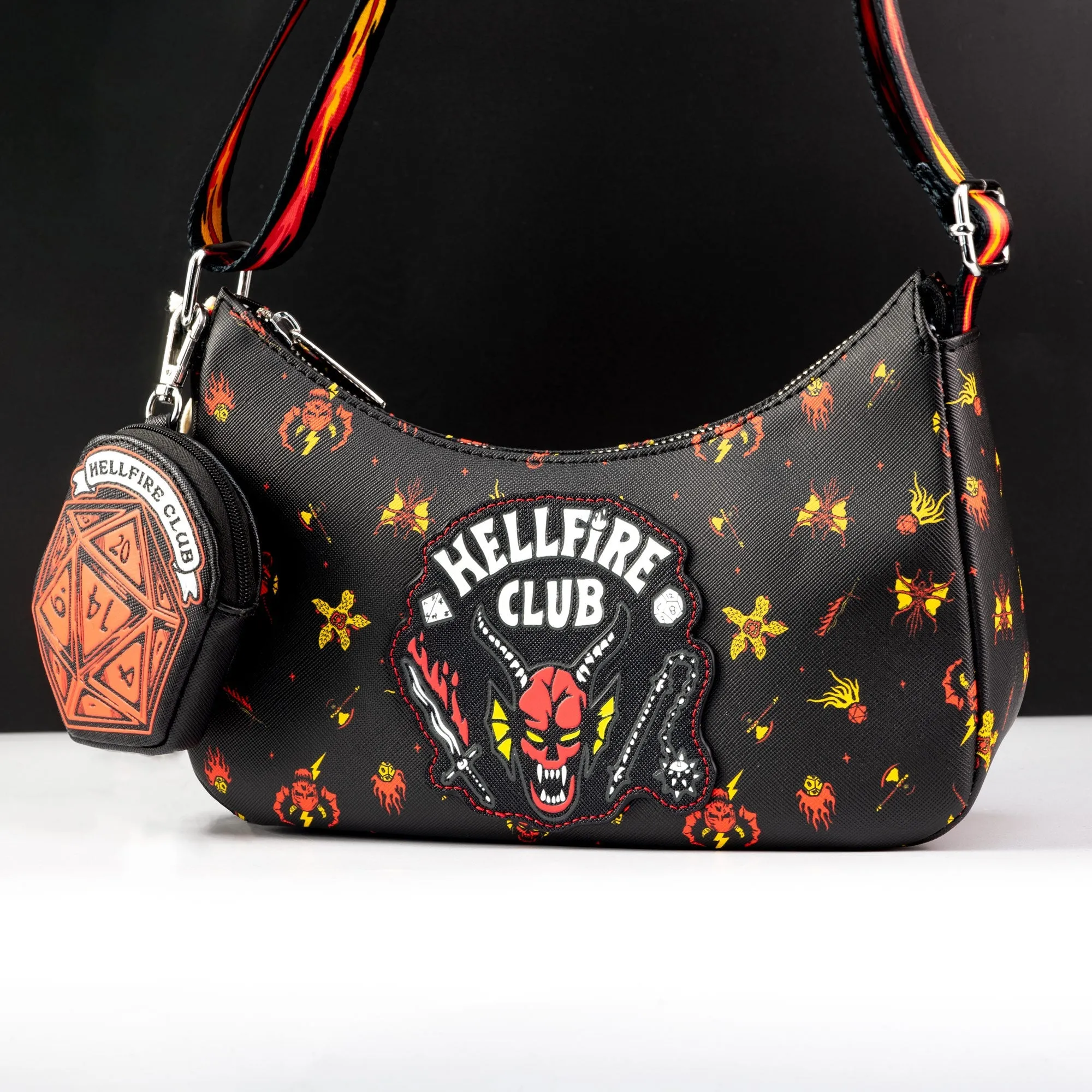 Loungefly x Netflix Stranger Things Hellfire Club Crossbody Bag
