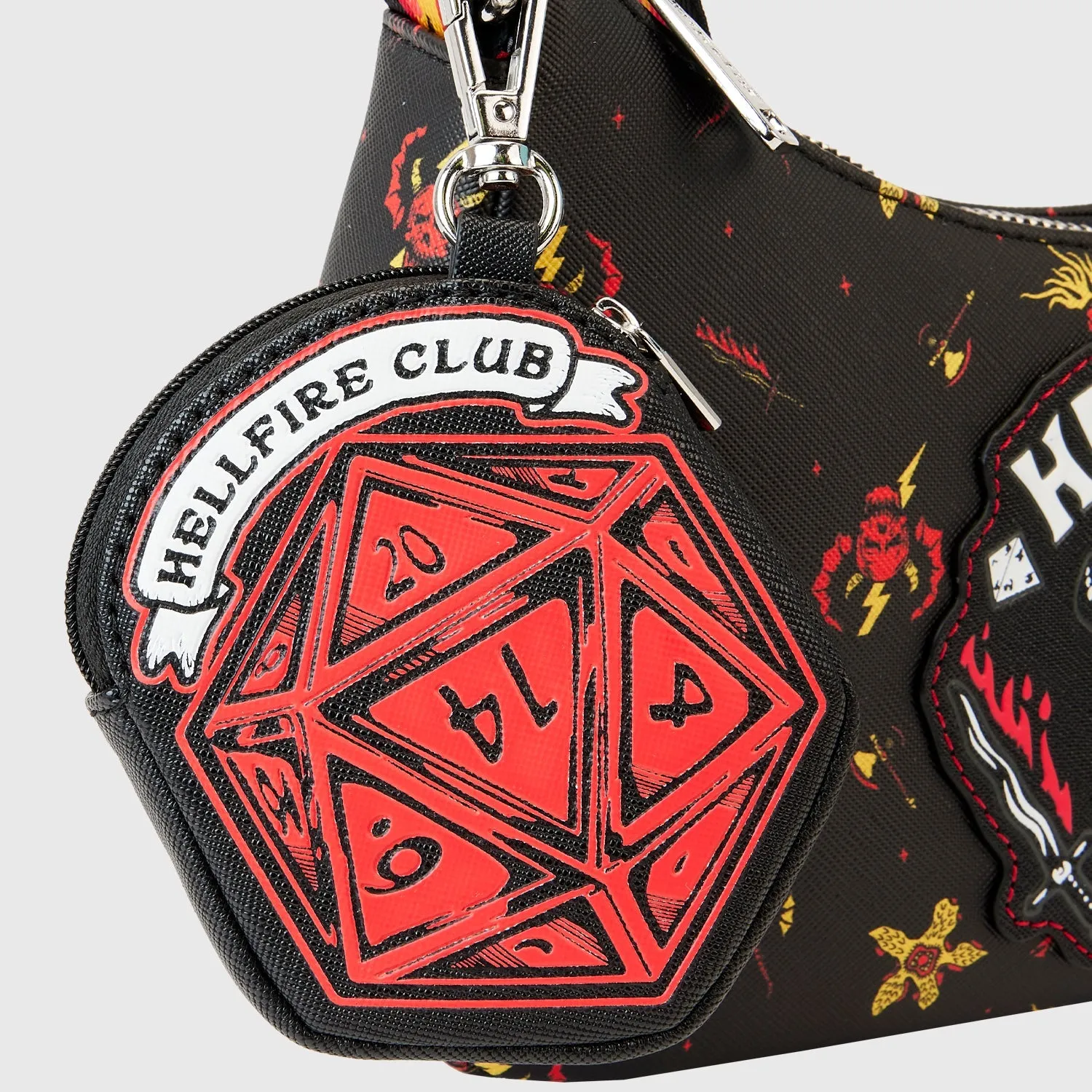 Loungefly x Netflix Stranger Things Hellfire Club Crossbody Bag
