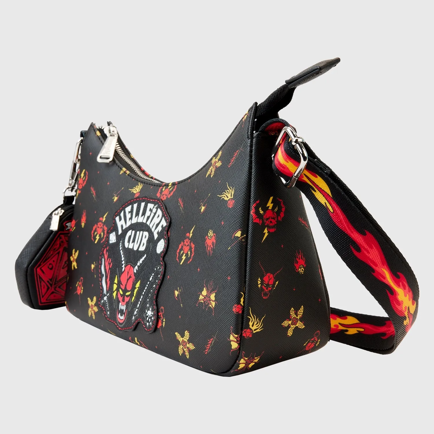 Loungefly x Netflix Stranger Things Hellfire Club Crossbody Bag