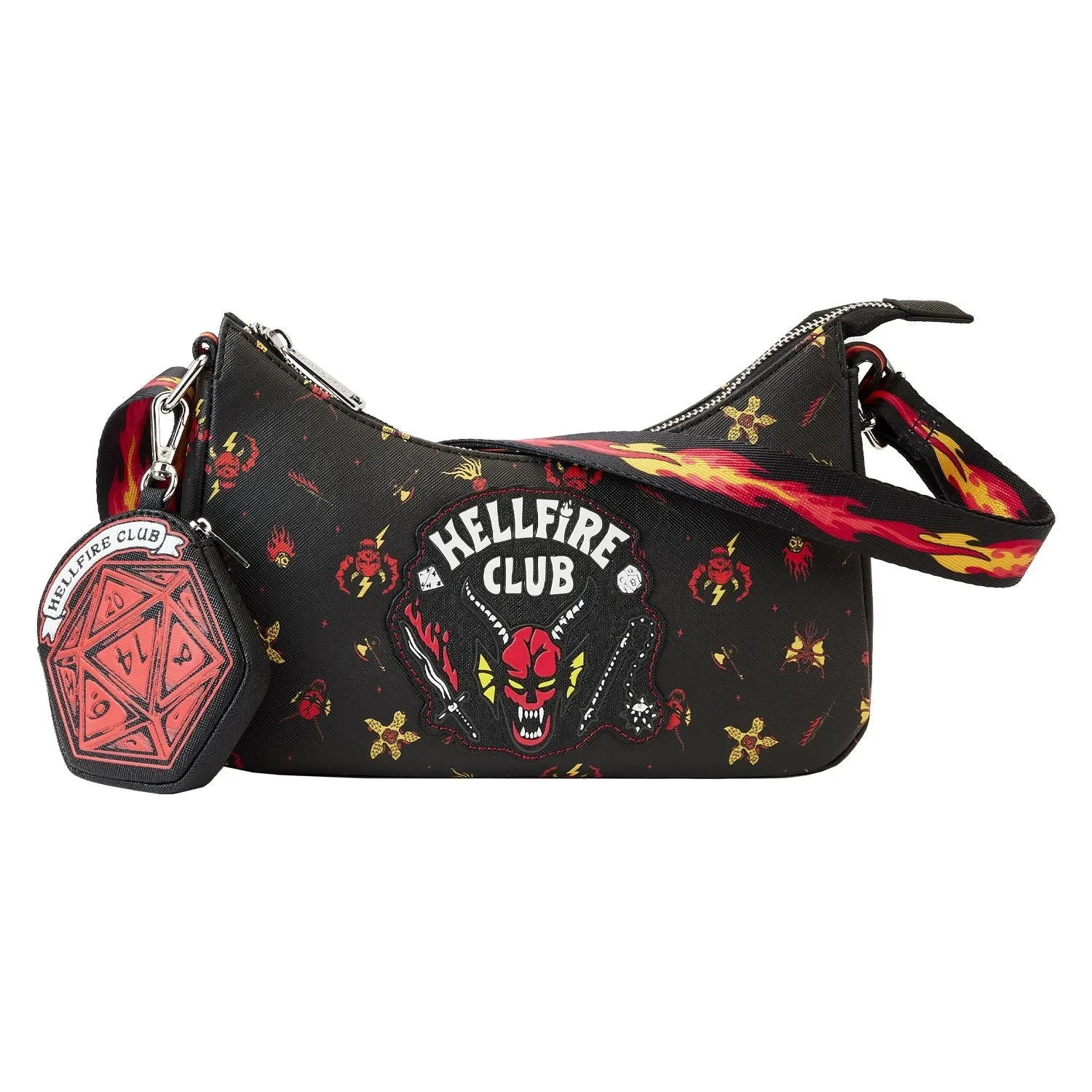 Loungefly x Netflix Stranger Things Hellfire Club Crossbody Bag