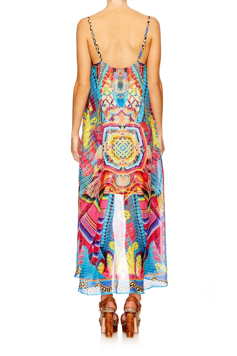 MINI DRESS WITH LONG OVERLAY MS MOCHILLA