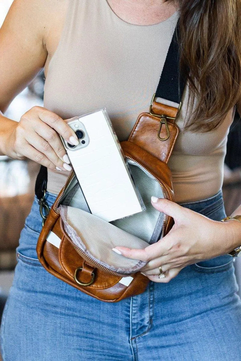 Mini Football Crossbody Backpack