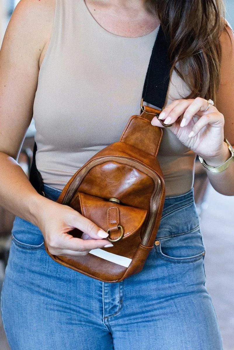 Mini Football Crossbody Backpack
