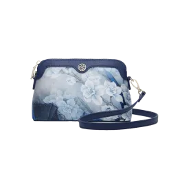 Mulberry Silk Handcrafted Flower Clutch Bag Women Wallet Eveing Purse