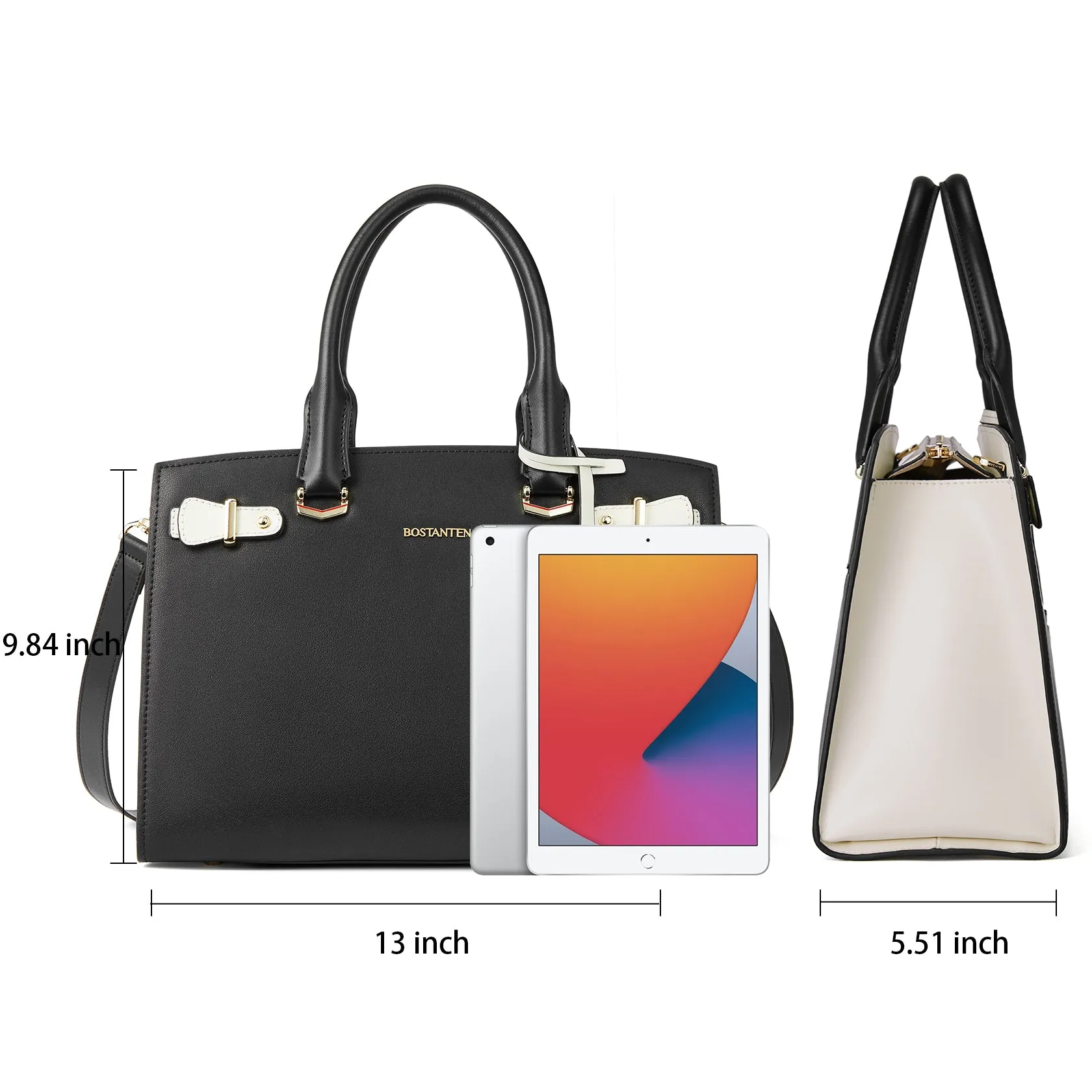 Nevin Elegant Medium Leather Crossbody Bag