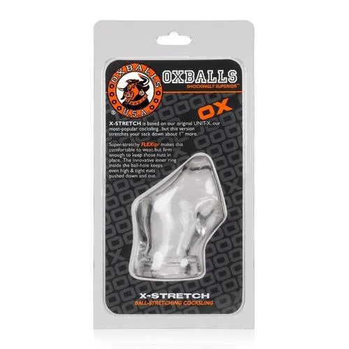 Oxballs X Stretch Cocksling - Clear