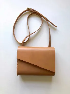 Pioneer Mini Tan Leather Crossbody Bag