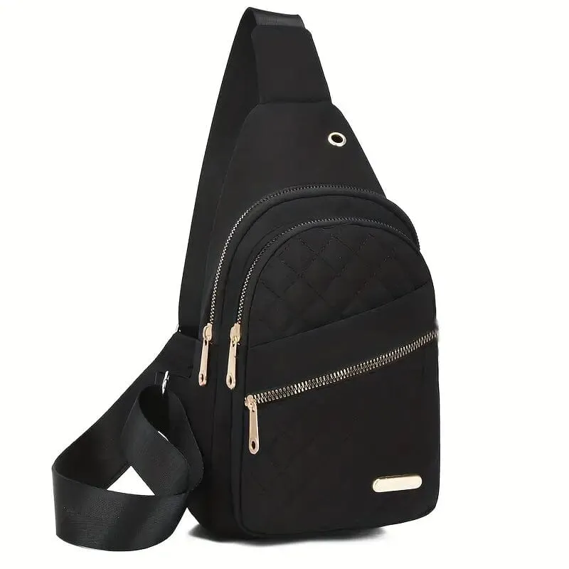 Stylish Chic Quilted Lightweight & Comfortable Crossbody Chest Bag