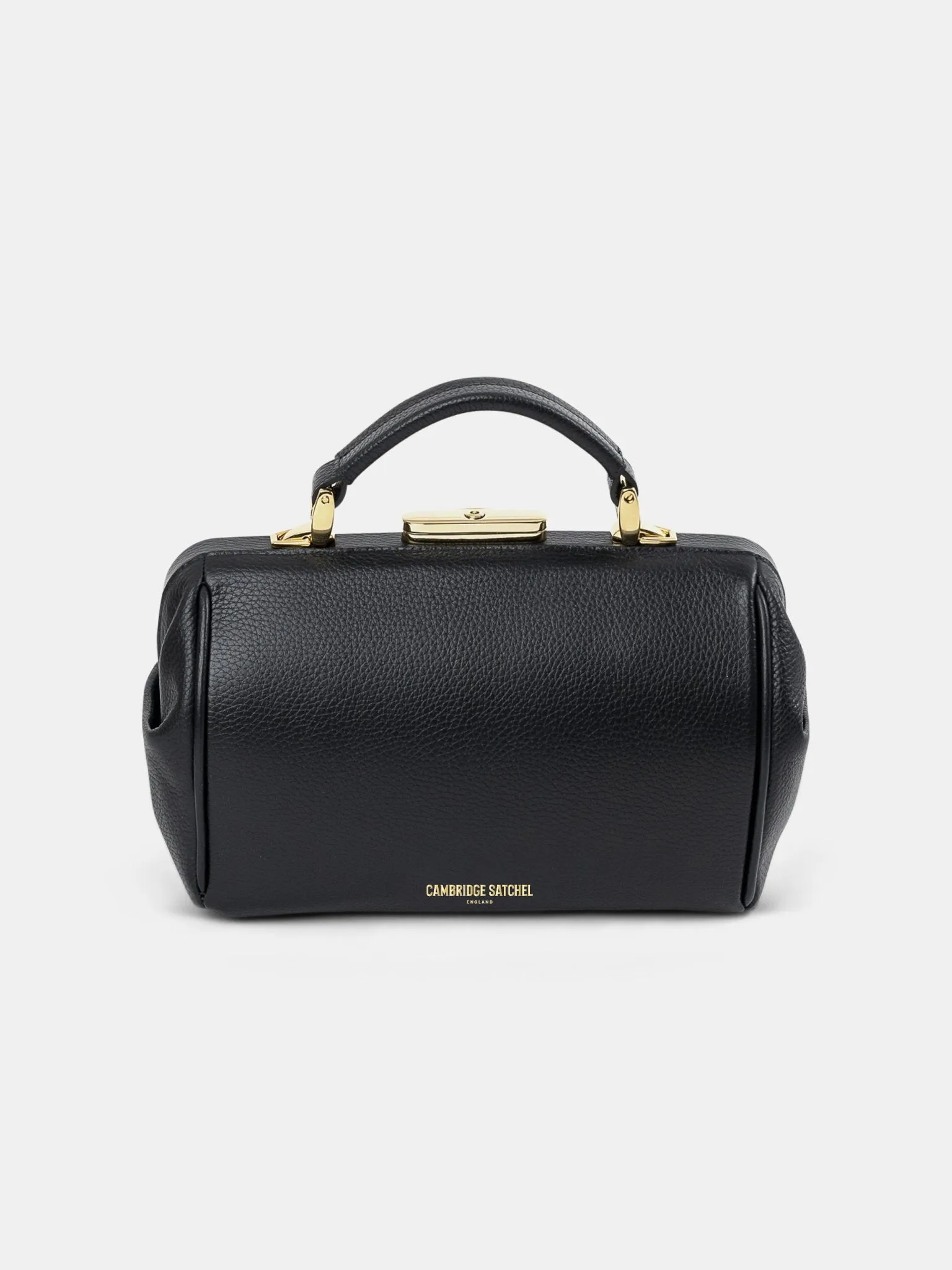 The Sophie -  Midnight Black Calf Grain