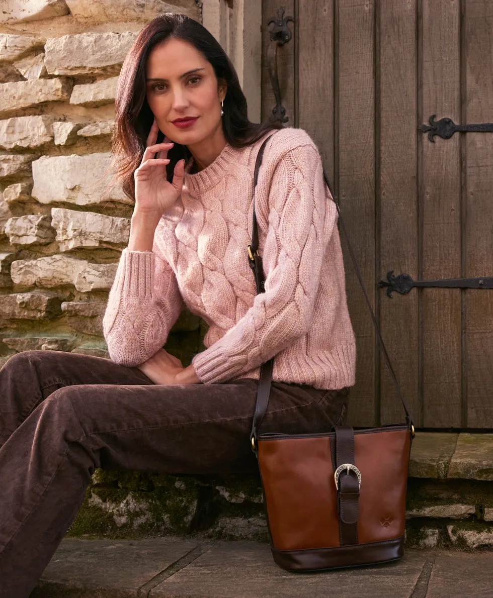Wyola Bucket - Vintage Distressed Leather